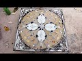 Making of Beautiful Marble Inlay Stone Art Tile For Home Interior Design