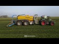 Slurry season 2021: Fendt 516 Vario with new Zunhammer 12.500 slurry tanker | mestseizoen 2021