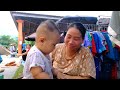 Building a new house - Harvesting dragon fruit to sell at the market _ Phuong's family life