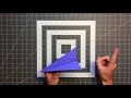 FLIES OVER 100 FEET! — Amazing Dart Paper Airplane | How to Make Stingray, Designed by Origamics