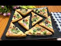 Bread pizza on Tawa/ How to make 5 minutes easy bread pizza in Domino’s style/ homemade snack recip