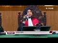 Momen Adu Argumen Jogi Nainggolan vs JPU Hingga Dilerai Hakim | Breaking News tvOne