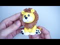 How to make a LION fondant cake topper. ( EASY )