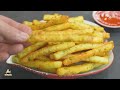 Easy Potato Recipe! Delicious Potato Cheese Sticks! Crispy French Fries! Potato Snacks