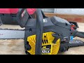 McCulloch MS2050AV Chainsaw with new Oregon Bar & Chain