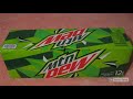Mountain Dew 12 pack of 12 fl oz cans (Show & Review) Mtn Dew, aluminum, aluminium, PepsiCo