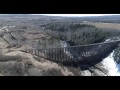 The Old Wooden Trestle Bridge