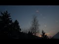 Dusk of a day - timelapse