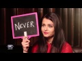 Aishwarya Rai Bachchan plays Never Have I Ever | Karan Singh Chhabra | Rapid fire