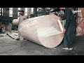 How They Recycle Tons of Used Paper to Produce Massive Cardboard Rolls