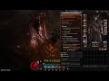 Diablo 4 Thorns barb build update/kill bosses/Pit 140 push/my current gear