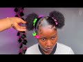 🍏🍋🍡BEST 4c natural HAIRSTYLES + 𝐒𝐥𝐚𝐲𝐞𝐝 edges 🩵 /NEW TRENDY NATURAL hairstyles 🍏🦋