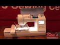 Brother PE800 Embroidery Machine Demo By Ken's Sewing Center Muscle Shoals, AL