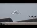 Space Shuttle Endeavour Low Pass Over LAX