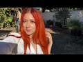 I DYED MY HAIR ORANGE!!! | BIOLAGE SAFFRON RED DEPOSITING CONDITIONER | How to Ginger Hair at Home