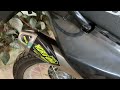 Honda XR150L Norifumi exhaust- sound check