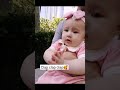Clapping skill unlocked at 6 months 🥰 #baby #babgirl #cute #cutebaby #babyshorts