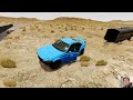 Cars vs Giant Hammer Van with Portal Trap (Part 2) - BeamNG.Drive #29