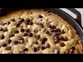 SKILLET CHOCOLATE CHIP COOKIE RECIPE | CHOCOLATE CHIP COOKIE RECIPE