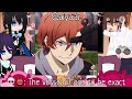 Entp anime characters react||Part 1/4||Dazai||Soukoku