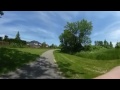 Ricoh Theta SC test of 360° video - Bicycle ride