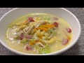 So comforting CHICKEN MACARONI SOUP | SOPAS | becky pi