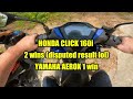 Honda Click 160i vs Yamaha aerox/nvx; Uphill battle!