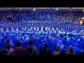 Michigan Marching Band Performs at Alumni Territory Rose Bowl Pep Rally