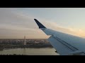 River Visual Approach at Sunrise! Delta (Endeavor Air) CRJ-900 Landing at DCA