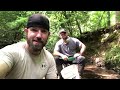 Prospecting Creeks for Gold! Finding chunky Gold! Part 2