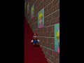 Can you backwards long jump in Mario 64 DS (Mario answers) #shorts