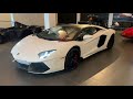 Tour & Start up: Lamborghini Aventador Roadster