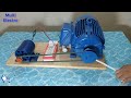 How To Generate Infinite Energy With Three Phase Motor And 220 Volt Alternator At Home