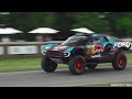 2025 Ford Raptor T1+ Dakar Truck: 5.0 V8 Engine Sound, Accelerations & Donuts!