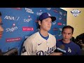Shohei Ohtani Gives Dave Roberts a Toy Porsche After Breaking Dodgers Home Run Record!