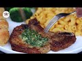 Air Fryer Garlic Butter Pork Chops in a Snap