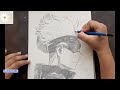 How to draw Gojo Satoru from Jujutsu Kaisen || Cara Menggambar Anime #drawing #pencilsketch #anime