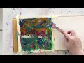 Simple Acrylic Painting Technique / EASY Abstract Art Ideas