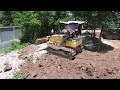 Wow! Amazing New Project,  What's in the ground when the dozer is pushing land  in the Narrow Place?