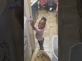 2 Year Old Granddaughter doing her Laundry!