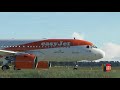 Microsoft Flight Simulator 2020 - EasyJet flight 803 - Arrival into Edinburgh