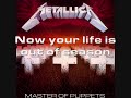 Metallica-Master Of Puppets (Lyrics)