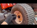 How to fix mowers front wheel alignment toe out on your Husqvarna, Craftsman, or John Deere.