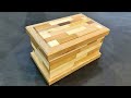 Making a wooden box / How to make a beautiful wooden box / Woodworking Diy