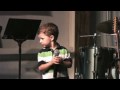 Amazing 3 Year Old Gospel Singer - Alex Forbush (Be Like Jesus).mpg