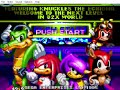 Sega 32X - Knuckles Chaotix- Title Screen
