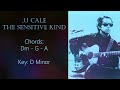 JJ Cale Backing Track - THE SENSITIVE KIND - Key D Minor