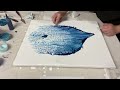 STUNNING Micro Swipe Fish! Ocean Acrylic Pour Painting