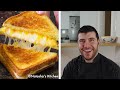 Pro Chef Reacts.. Uncle Roger SLAMS Gordon Ramsay's Grilled Cheese