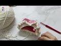 Crochet Cute Bunny Bag (Sling Bag) PART 1/3 - Step by Step Video Tutorial | 钩针兔子包包教程 [ENG SUB]